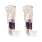 Kit 2 Pacotes de Potes de isopor 360ml Ultratherm com 25 unidades Kit 2 Pacotes de Potes de isopor 360ml Ultratherm com 25 unidades