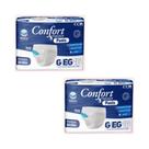 KIT 2 Pacotes Fralda Descartável Geriátrica Confort Master Pants G/EG 32