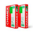Kit 2 pacotes papel sulfite A4 75g 210x297 1000 folhas Chamex