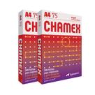 Kit 2 Pacotes Papel Sulfite A4 Chamex 75g Com 500 Folhas