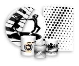 Kit 2 Painéis De Festa + Trio De Capas Cilindro - Festa Anos 70 Teclado 002