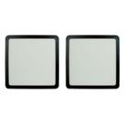 Kit 2 Painel Led 27,7x27,7 Quadrado Preto Sobrepor 24w 4000kfoxlux