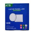 Kit 2 Painel Plafon Led 18w Quadrado Embutir Bivolt Branco Frio Cor Branco-frio 110V/220V