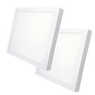 Kit 2 Painel Plafon Led Sobrepor Alumínio 36w Quadrado 6.000k