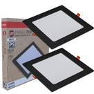 Kit 2 Painel Plafon Pop Quadrado Embutir Luz Branco Frio 6500K Bivolt 24w Avant Kit 2 Painel Plafon Pop Quadrado Embutir Luz Branco Frio 6500K Bivolt 24w Avant