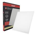 Kit 2 Painel Plafon Quadrado Embutir 62x62cm 45w Branco Neutro 4000k