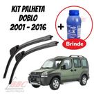 Kit 2 Palhetas Limpador De Parabrisa Dianteiro Doblo 2001-2016