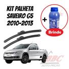 Kit 2 Palhetas Limpador De Parabrisa Dianteiro Saveiro G5 2010 - 2012
