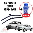 Kit 2 Palhetas Limpador De Parabrisa Dianteiro Siena 1996 - 2012 (23'' - 18'')