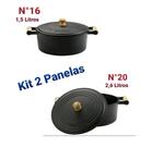 Kit 2 Panelas Ferro N16 e N20 Santana Envio Imediato