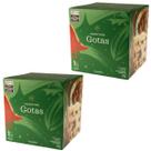 Kit 2 Panettones Gotas de Chocolate 450g Tradição e Sabor do Verdadeiro Natal