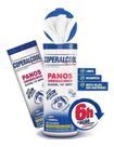Kit 2 Pano Limpeza Umedecido Higiene Multiuso Coperalcool
