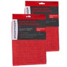 Kit 2 Panos De Chão Microfibra Alto Desempenho 70 X 50cm Camesa
