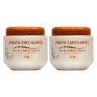 Kit 2 Panta Esfoliante Panta Cosmética Pote 220 g