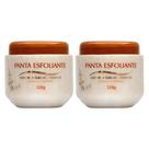 Kit 2 Panta Esfoliante Panta Cosmética Pote 220 g