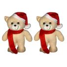Kit 2 Papai Noel Decorativo Natalino Enfeite 30cm Fofinho/314-2un