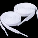Kit 2 Par de Cadarço Tradicional Pares Tênis 1,20mt Branco