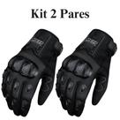 Kit 2 Par Luva Blackout X11 Proteção Full Moto Motoqueiro Touch Screen