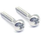 Kit 2 Parafuso rebaixador corda guitarra 2.1X12mm Niquelado