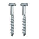 Kit 2 Parafuso Sextavado 5/16X60 Rosca Soberba Para Moveis Fixação Madeira Metal Parede Tijolo Kit 2 Parafuso Sextavado 5/16X60 Rosca Soberba Para Moveis Fixação Madeira Metal Parede Tijolo