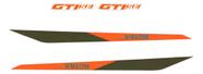 Kit 2 Pares Adesivos Compatível Seadoo GTI 170 Verm. Salmão Kit 2 Pares Adesivos Compatível Seadoo GTI 170 Verm. Salmão