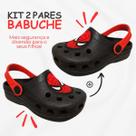 Kit 2 Pares Babuche Personagens Infantil Sandália Macio Kit 2 Pares Babuche Personagens Infantil Sandália Macio