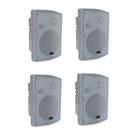 Kit 2 Pares Caixa Para Sonorização de Ambiente 30W 5 polegadas LSA05 WH - LEXSEN