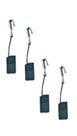 kit 2 pares carvão Carvão 13775 Bosch GWS 850 B1607000d3n kit 2 pares carvão Carvão 13775 Bosch GWS 850 B1607000d3n