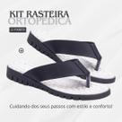 Kit 2 Pares Chinelo Ortopédico De Dedo Macio Para Esporão