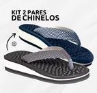 Kit 2 Pares Chinelos Ortopédicos Massageador P/Esporão Kit 2 Pares Chinelos Ortopédicos Massageador P/Esporão
