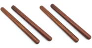 Kit 2 Pares Clave 25cm Madeira Redwood Mxp Cla25