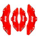 Kit 2 Pares de Capa De Pinça de Freio Universal Esportiva Para JEEP Acompanha Cola 50g