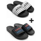 Kit 2 Pares de Chinelo Slide Básico Masculino Feminino Leve, Resistente e Perfeito para Rotina e Lazer Kit 2 Pares de Chinelo Slide Básico Masculino Feminino Leve, Resistente e Perfeito para Rotina e Lazer