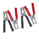 Kit 2 Pares De Garra Jacaré 600ah Para Chupeta Ponte Bateria - Duran