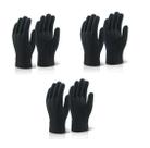 Kit 2 Pares De Luva De Lã Cor Preta Adulto Tamanho Único Grande Elastano Frio Inverno Kit 2 Pares De Luva De Lã Cor Preta Adulto Tamanho Único Grande Elastano Frio Inverno