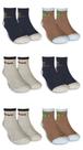 Kit 2 Pares de Meias 23/27 Kids Cano Curto Scooby-Doo Sortidos (004SDKC22776) Hoahi