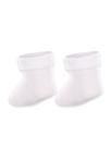 Kit 2 Pares de Meias Bebê Cano Médio Lupo 2002-088
