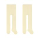 Kit 2 Pares De Meias Calças Selene Bebê Com Cintura Canelada De Algodão