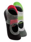 Kit 2 Pares de Sapatilhas Antiderrapante Pilates Lupo 3286-002 Colorido