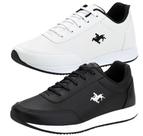 Kit 2 pares de Tênis Masculino Sapatenis Casual da Polo Vili Kit 2 pares de Tênis Masculino Sapatenis Casual da Polo Vili