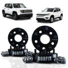 Kit 2 Pares Espaçador/Alargador roda Compass Renegade Cherok