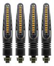 kit 2 Pares Led Bi Color Pisca Pisca Moto Motocicleta Honda Yamaha Suzuki Yes Dafra Speed