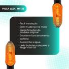 kIT 2 Pares Led Pisca Pisca Motos Motocicleta Honda Yamaha Suzuki Dafra
