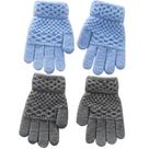 Kit 2 Pares Luva Infantil Quentinha para o Frio 14x6cm