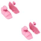 Kit 2 Pares Luva Levantamento De Peso Para Mãos Silicone Musculação e Treino Ergonômico