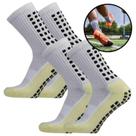 Kit 2 Pares Meia Esportiva Performance com Antiderrapante