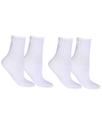 Kit 2 Pares Meia Feminina Selene Aeróbica Cano Longo 4910