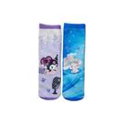 Kit 2 Pares Meia Infantil Cat girl Menina Tamanho 24-30