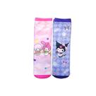 Kit 2 Pares Meia Infantil Cat girl Menina Tamanho 24-30