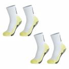 Kit 2 Pares Meia Socks Antiderrapante Futebol Contra Torções